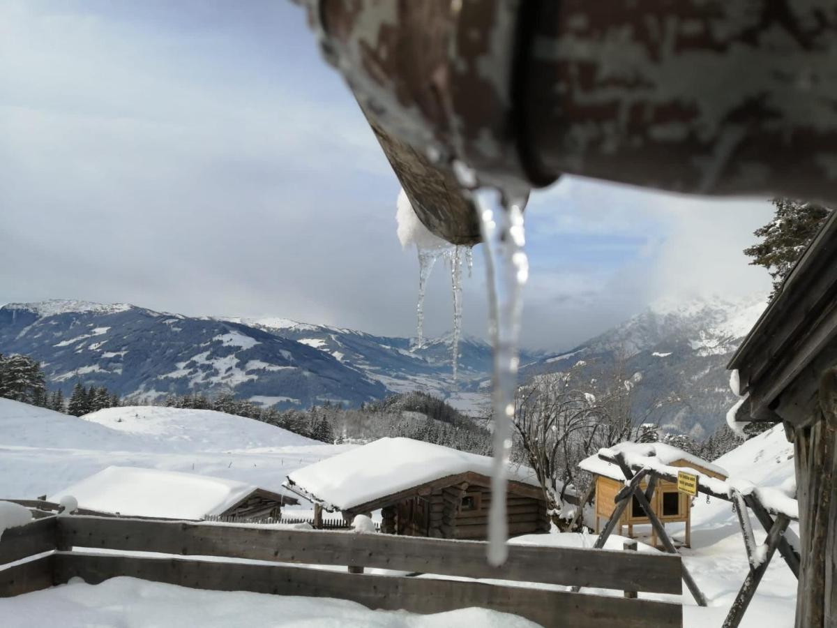 Ferienwohnung Bergblick Saalfelden Exterior foto