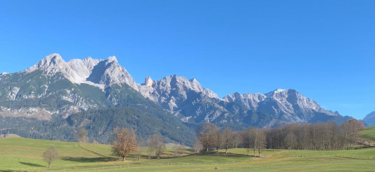 Ferienwohnung Bergblick Saalfelden Exterior foto
